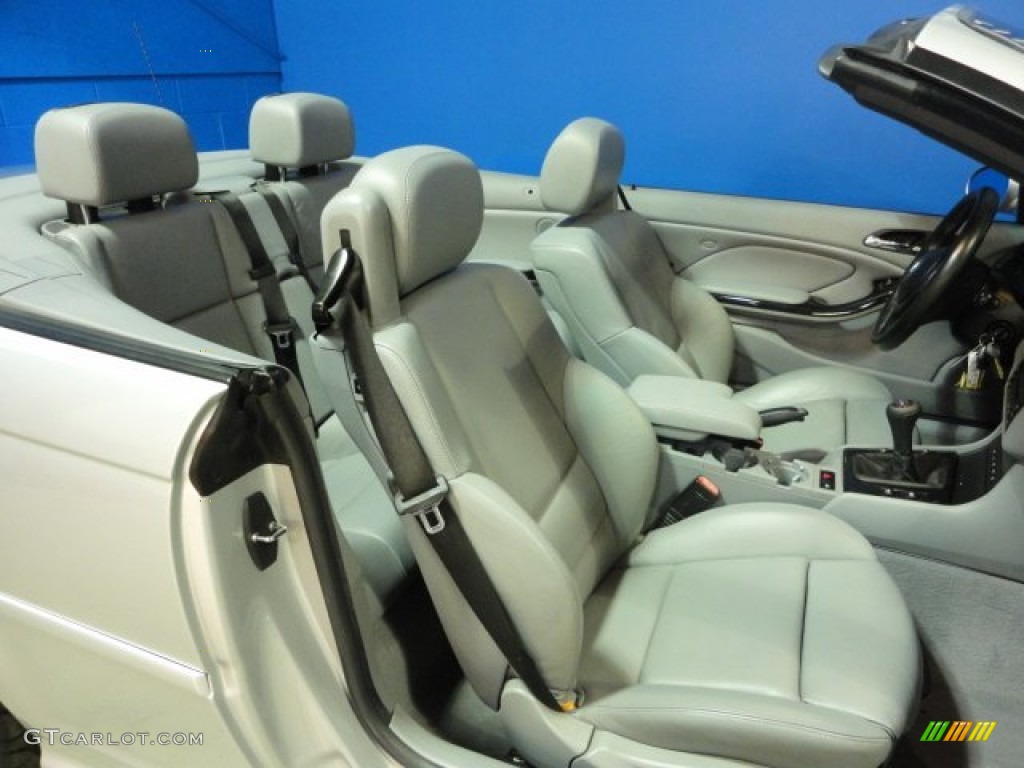 Grey Interior 2001 BMW M3 Convertible Photo #65297618