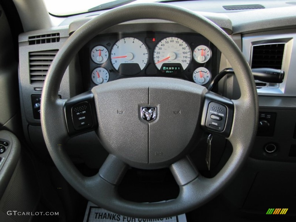 2008 Ram 1500 Big Horn Edition Quad Cab 4x4 - Light Khaki Metallic / Medium Slate Gray photo #11
