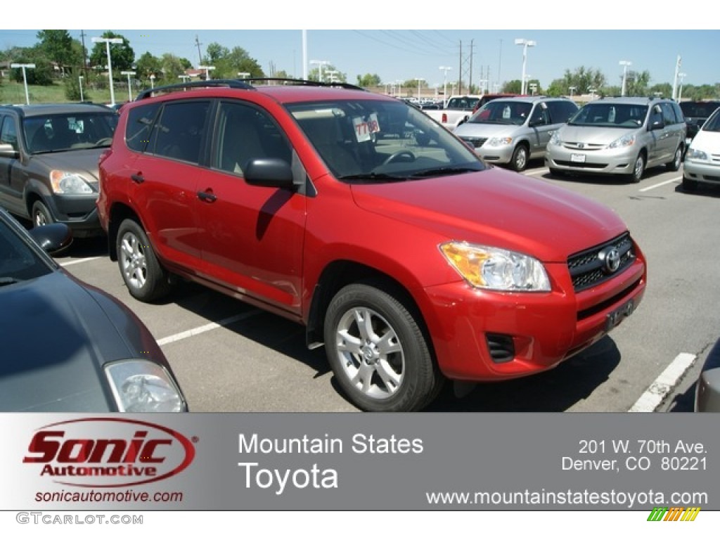 Barcelona Red Metallic Toyota RAV4