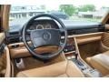 Parchment Interior Photo for 1991 Mercedes-Benz S Class #65301227