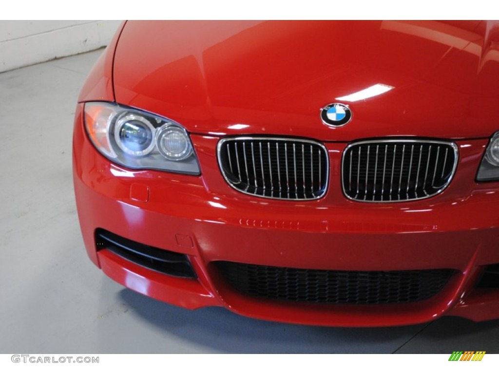 2011 1 Series 135i Coupe - Crimson Red / Savanna Beige photo #3