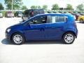 2012 Blue Topaz Metallic Chevrolet Sonic LT Hatch  photo #12