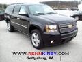 2012 Black Chevrolet Suburban LTZ 4x4  photo #1