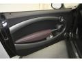 Dark Truffle Lounge Leather 2012 Mini Cooper S Convertible Highgate Package Door Panel