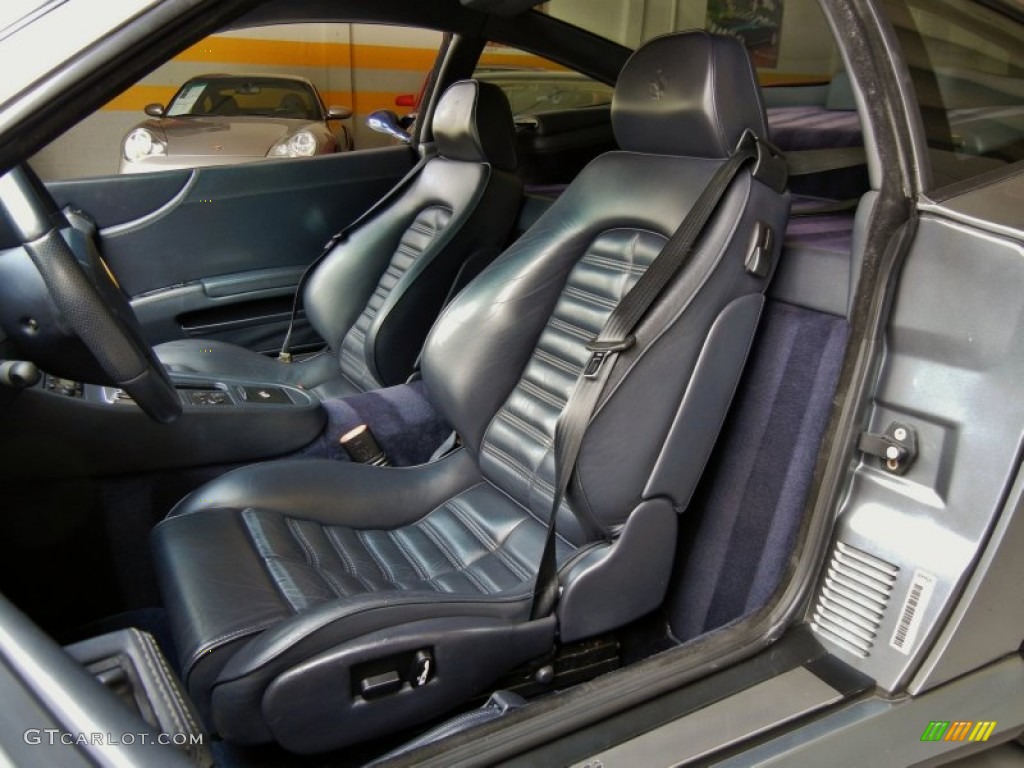 Blu Scuro Interior 2000 Ferrari 550 Maranello Photo #65303891