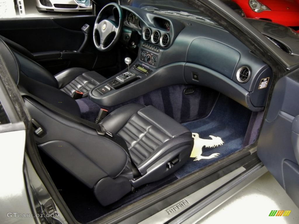 Blu Scuro Interior 2000 Ferrari 550 Maranello Photo #65303900