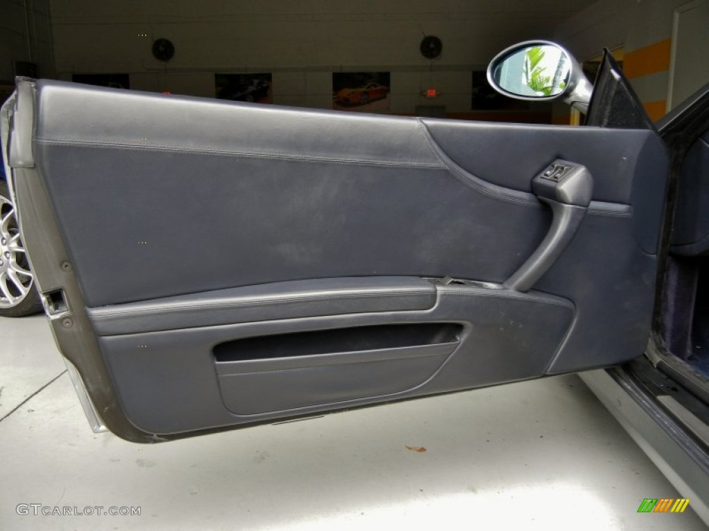 2000 Ferrari 550 Maranello Blu Scuro Door Panel Photo #65303942