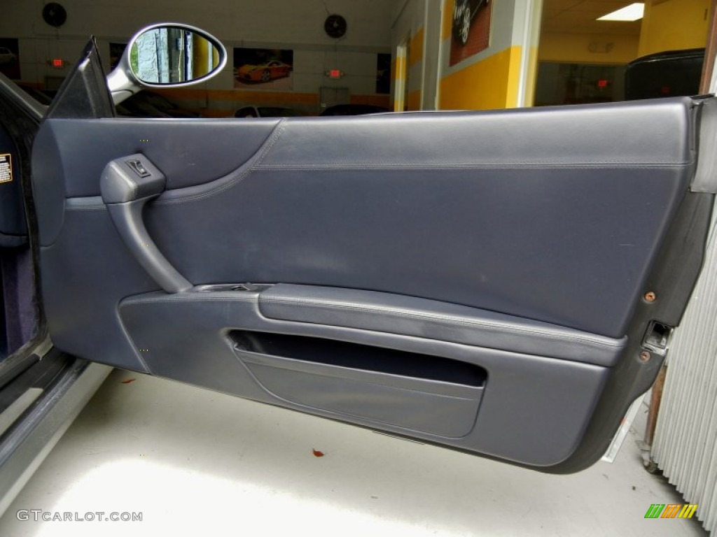 2000 Ferrari 550 Maranello Blu Scuro Door Panel Photo #65303945