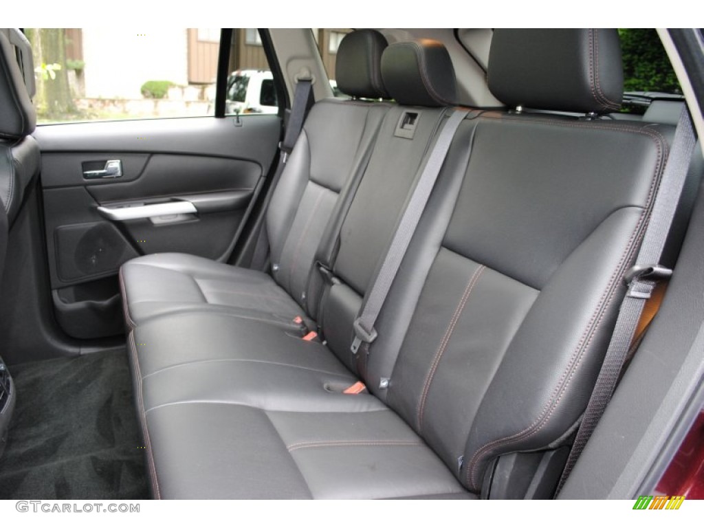 Charcoal Black Interior 2011 Ford Edge Limited AWD Photo #65304314