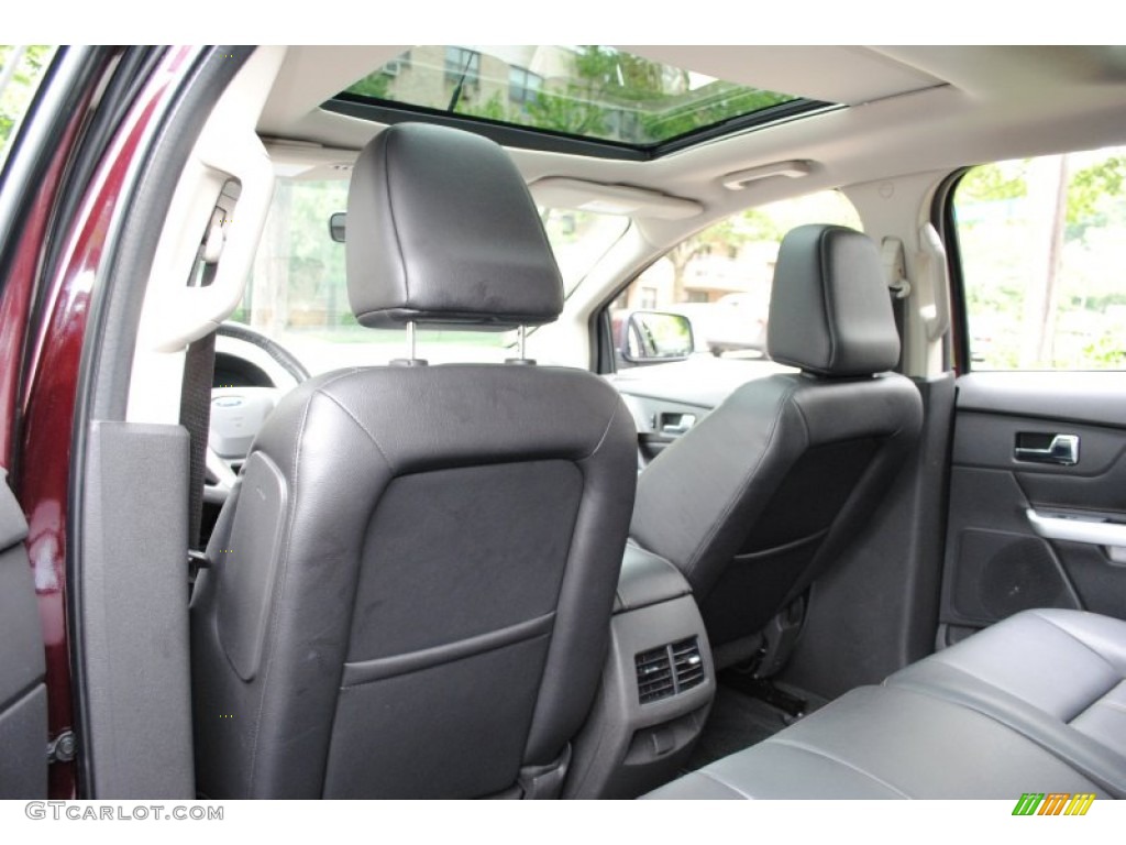 Charcoal Black Interior 2011 Ford Edge Limited AWD Photo #65304317