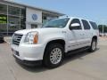 Summit White 2008 GMC Yukon Hybrid