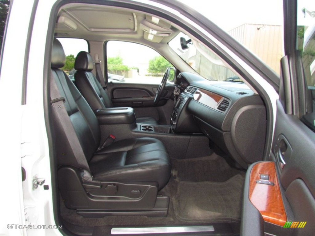 Ebony Interior 2008 GMC Yukon Hybrid Photo #65304551