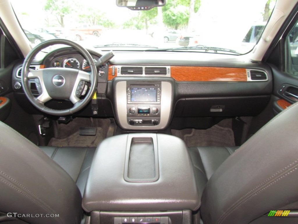2008 GMC Yukon Hybrid Ebony Dashboard Photo #65304563