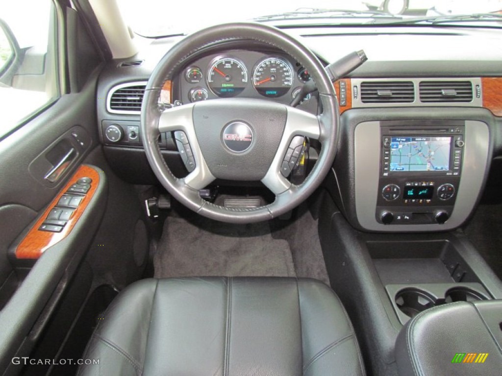 2008 GMC Yukon Hybrid Ebony Dashboard Photo #65304566
