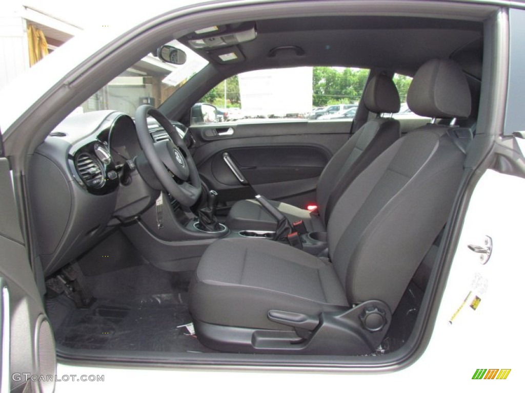 Titan Black Interior 2012 Volkswagen Beetle 2.5L Photo #65304875