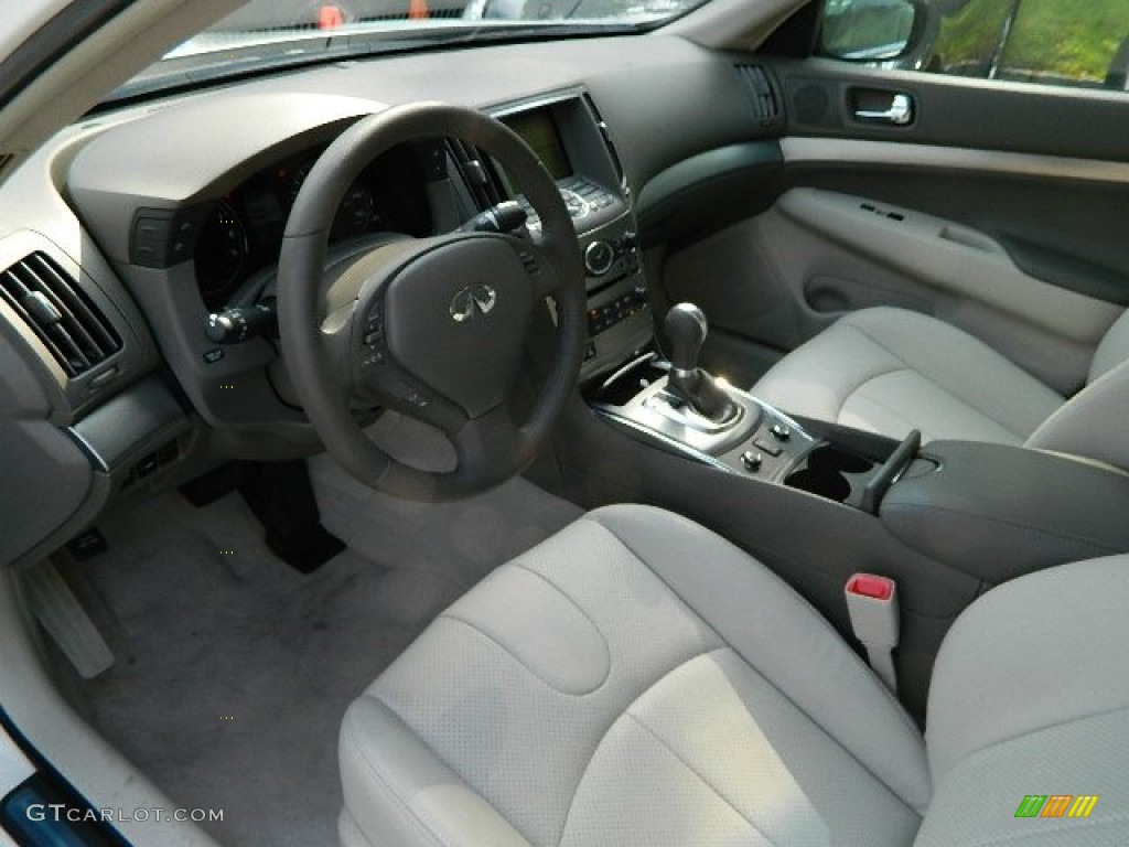 Wheat Interior 2011 Infiniti G 25 x AWD Sedan Photo #65305838