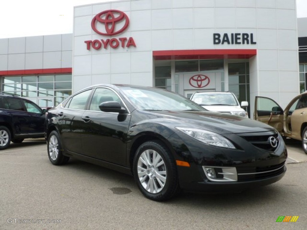 2009 MAZDA6 i Touring - Ebony Black / Black photo #1