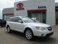 2008 Satin White Pearl Subaru Outback 2.5i Limited Wagon  photo #1