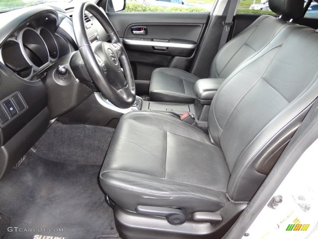 Black Interior 2010 Suzuki Grand Vitara Limited Photo #65308182