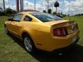 2012 Yellow Blaze Metallic Tri-Coat Ford Mustang V6 Coupe  photo #3