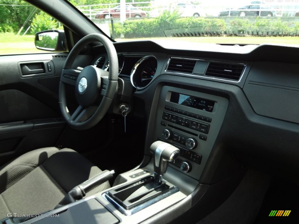 2012 Mustang V6 Coupe - Yellow Blaze Metallic Tri-Coat / Stone photo #11