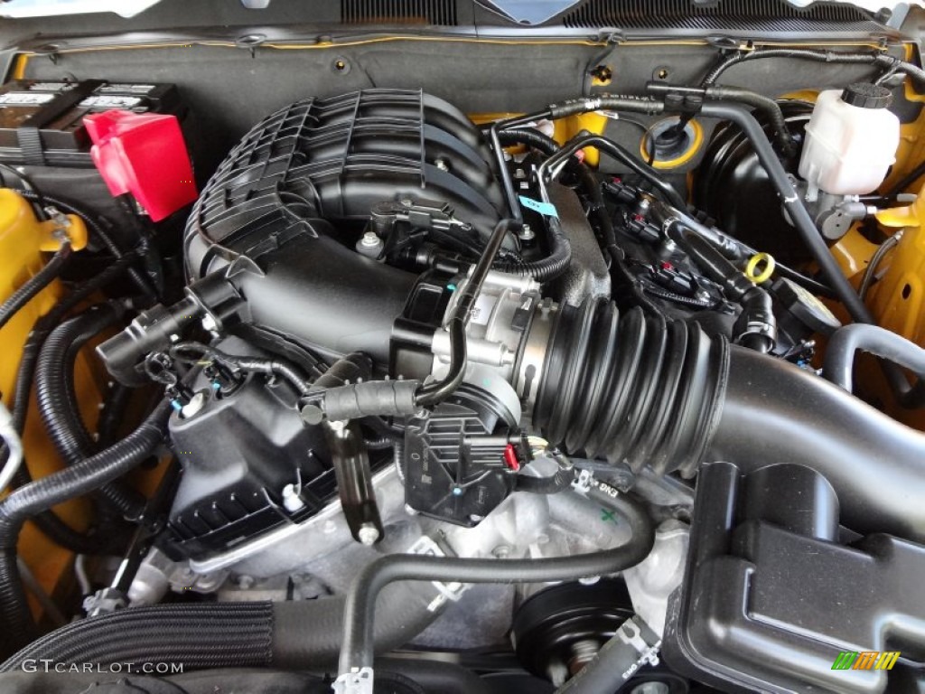 2012 Ford Mustang V6 Coupe 3.7 Liter DOHC 24-Valve Ti-VCT V6 Engine Photo #65308529