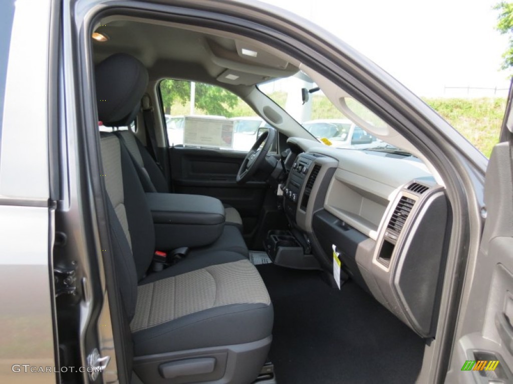 2012 Ram 1500 Express Quad Cab - Mineral Gray Metallic / Dark Slate Gray/Medium Graystone photo #9