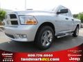 2012 Bright Silver Metallic Dodge Ram 1500 Express Quad Cab  photo #1