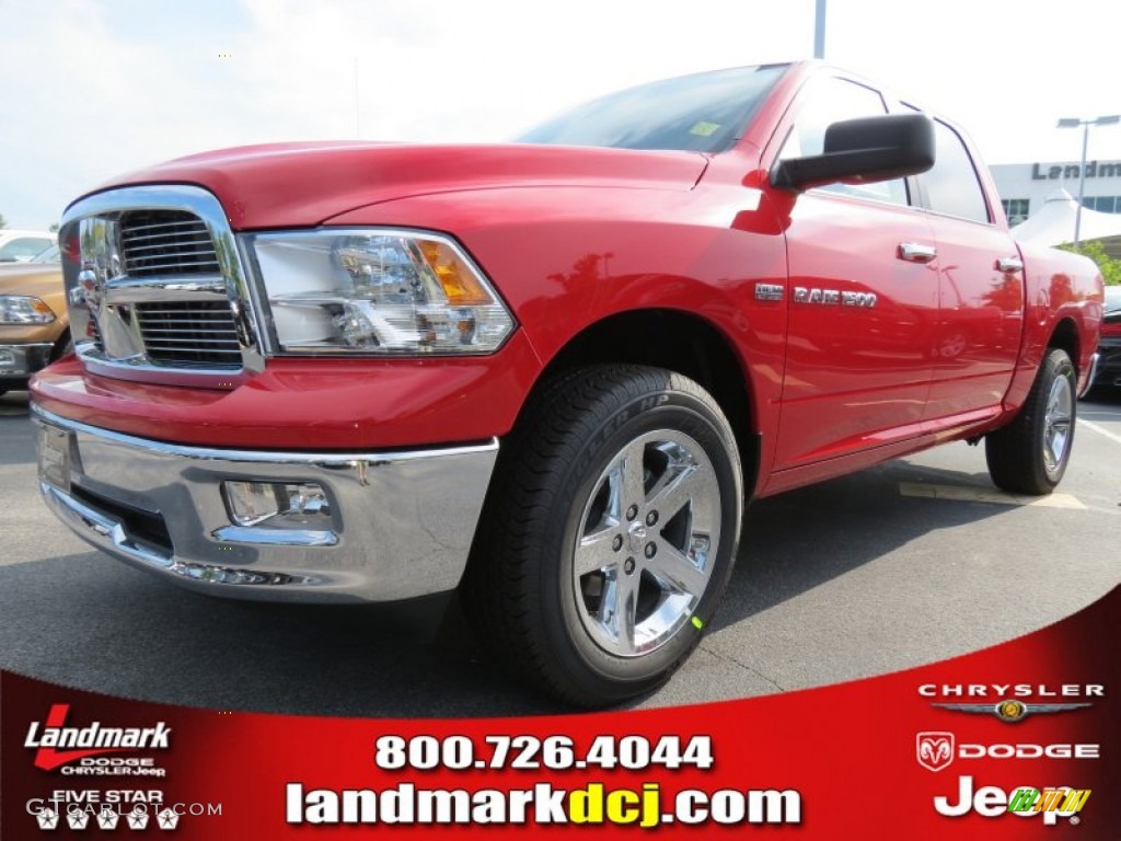 Flame Red Dodge Ram 1500