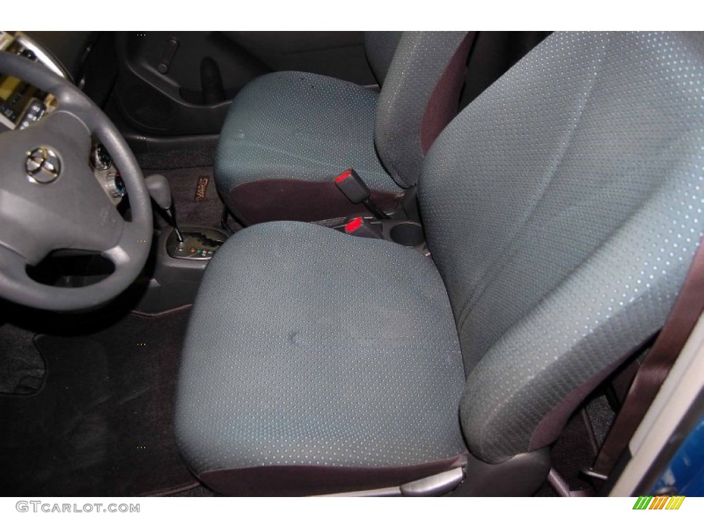 2007 Yaris 3 Door Liftback - Bayou Blue Metallic / Dark Charcoal photo #10