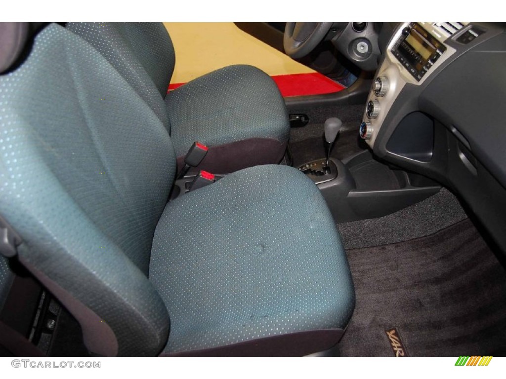 2007 Yaris 3 Door Liftback - Bayou Blue Metallic / Dark Charcoal photo #16