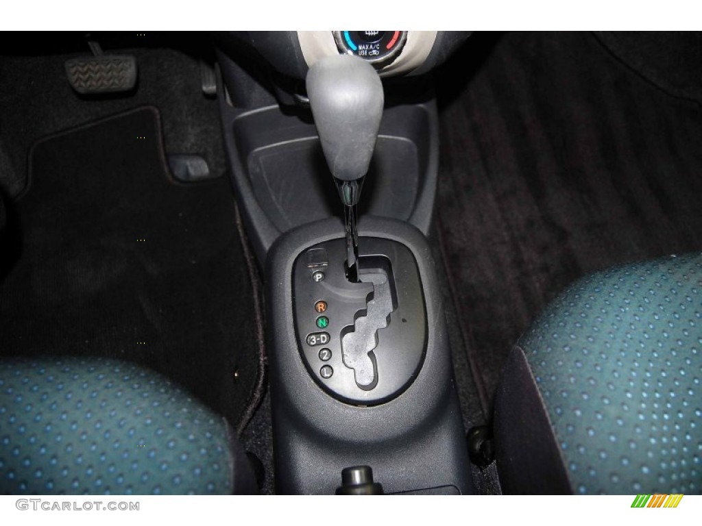 2007 Yaris 3 Door Liftback - Bayou Blue Metallic / Dark Charcoal photo #18