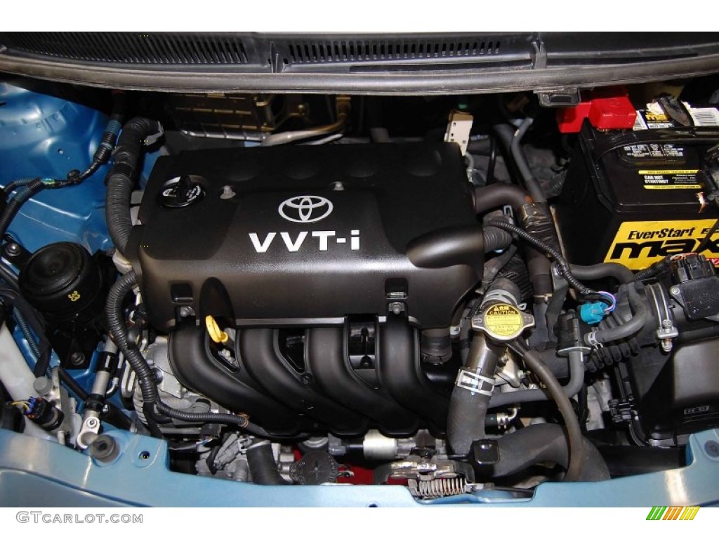 2007 Yaris 3 Door Liftback - Bayou Blue Metallic / Dark Charcoal photo #22