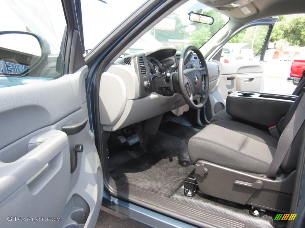 2011 Silverado 1500 LS Regular Cab - Blue Granite Metallic / Dark Titanium photo #26