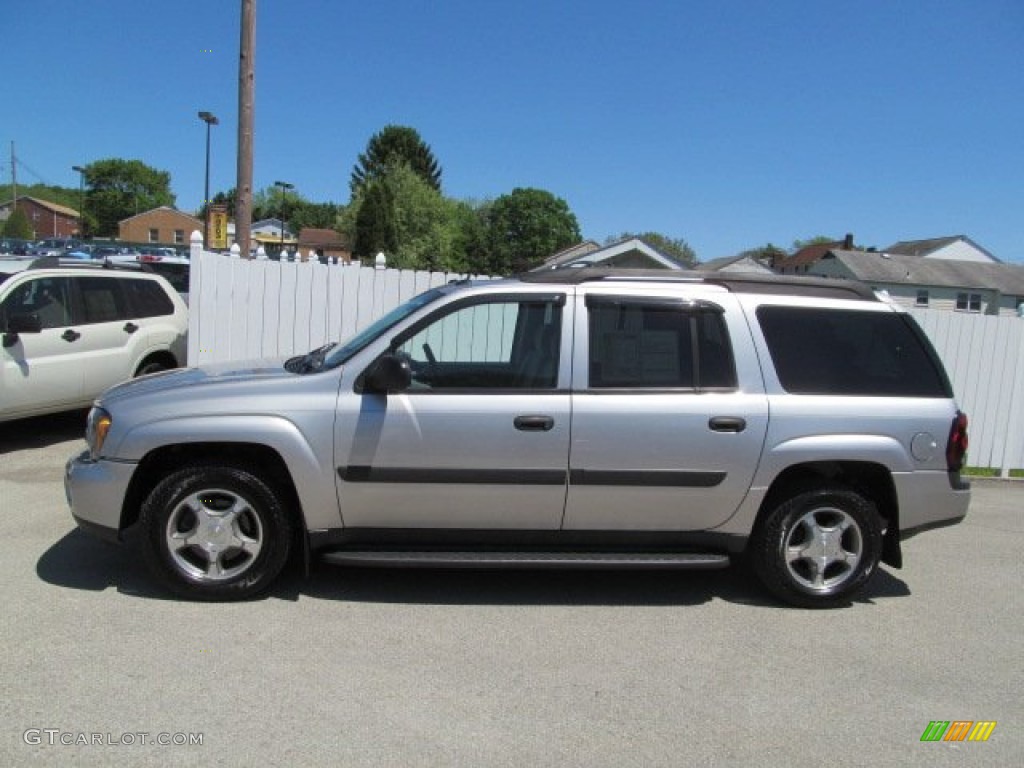 2005 TrailBlazer EXT LS 4x4 - Silverstone Metallic / Light Gray photo #2