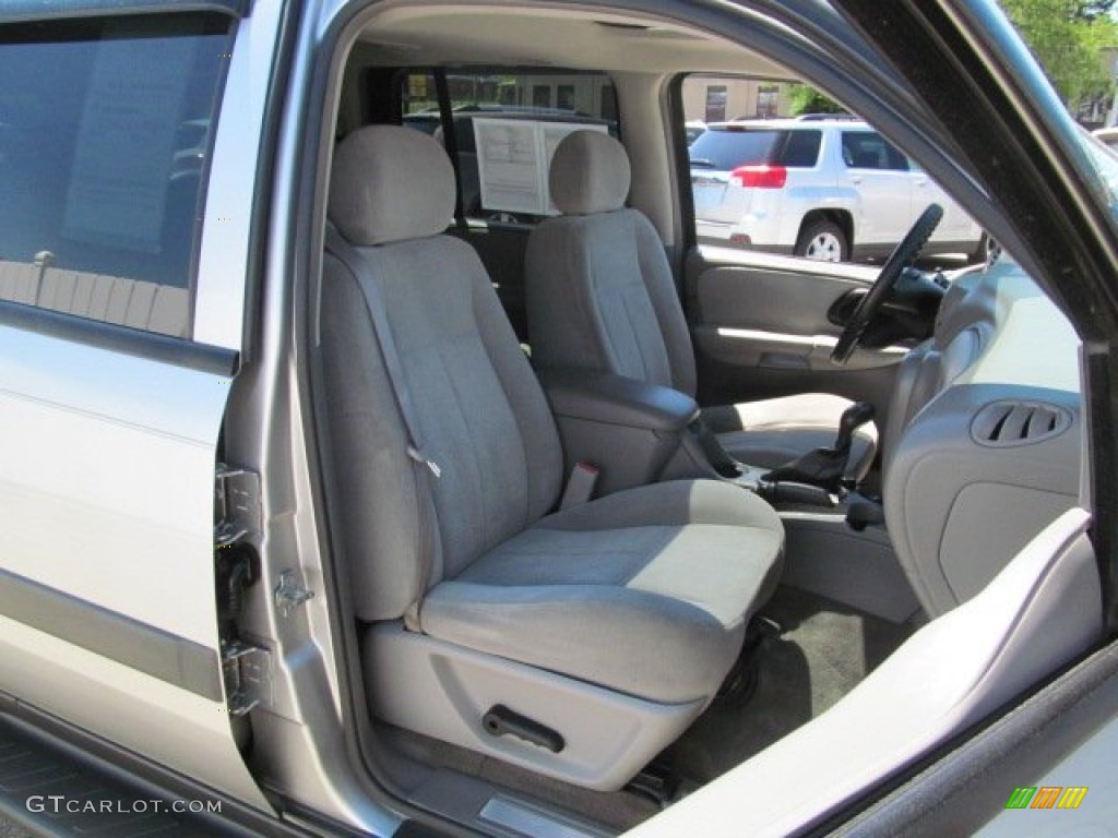 2005 TrailBlazer EXT LS 4x4 - Silverstone Metallic / Light Gray photo #9