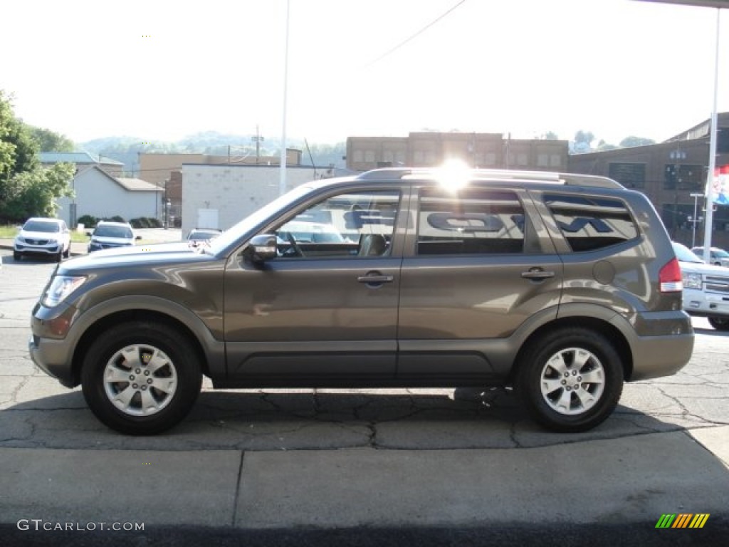 2009 Borrego LX V6 4x4 - Metal Bronze / Beige photo #5
