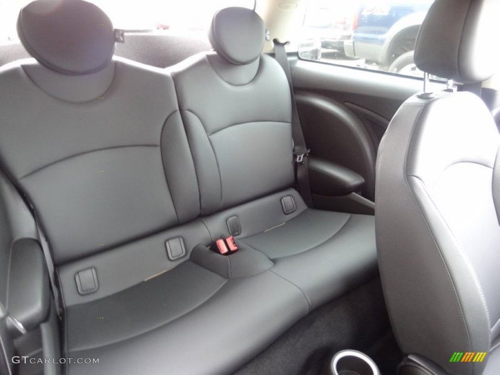 Carbon Black Interior 2011 Mini Cooper S Hardtop Photo #65314454