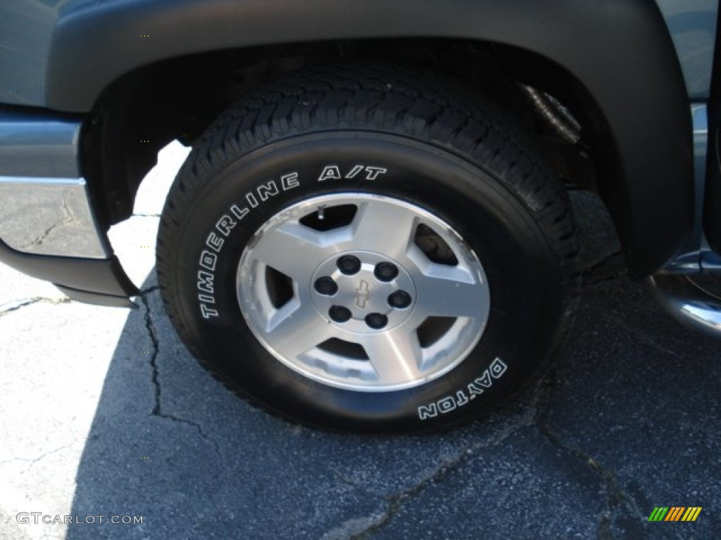 2006 Silverado 1500 Z71 Extended Cab 4x4 - Blue Granite Metallic / Dark Charcoal photo #18