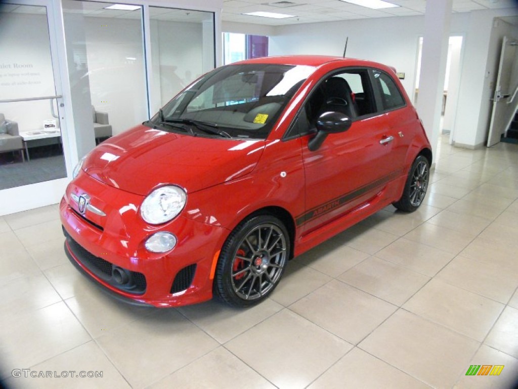 Rosso (Red) 2012 Fiat 500 Abarth Exterior Photo #65315642