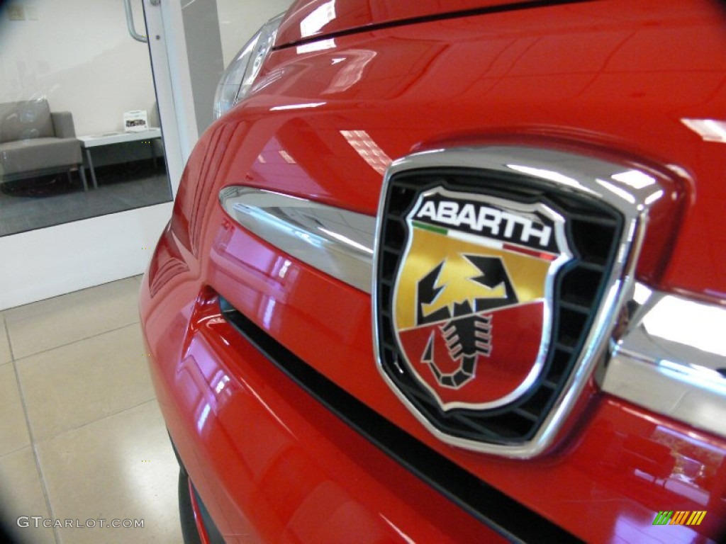 2012 Fiat 500 Abarth Marks and Logos Photo #65315723