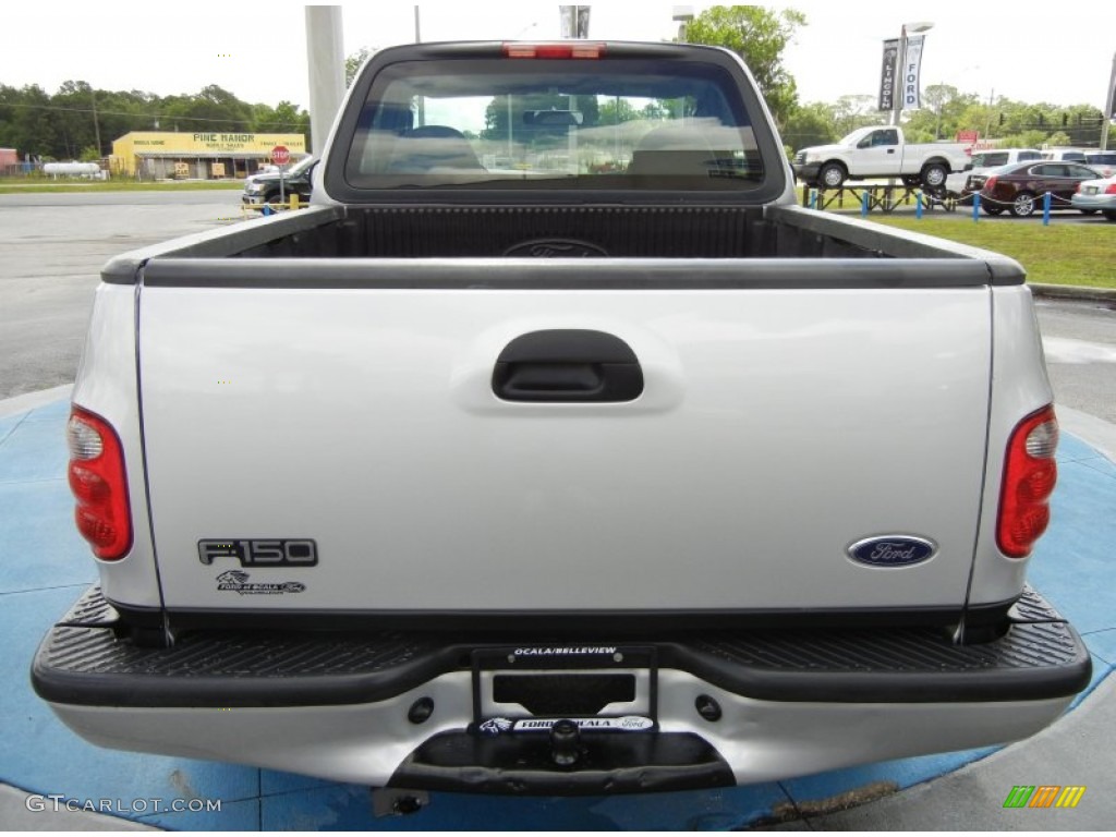 2003 F150 Sport Regular Cab - Silver Metallic / Dark Graphite Grey photo #4
