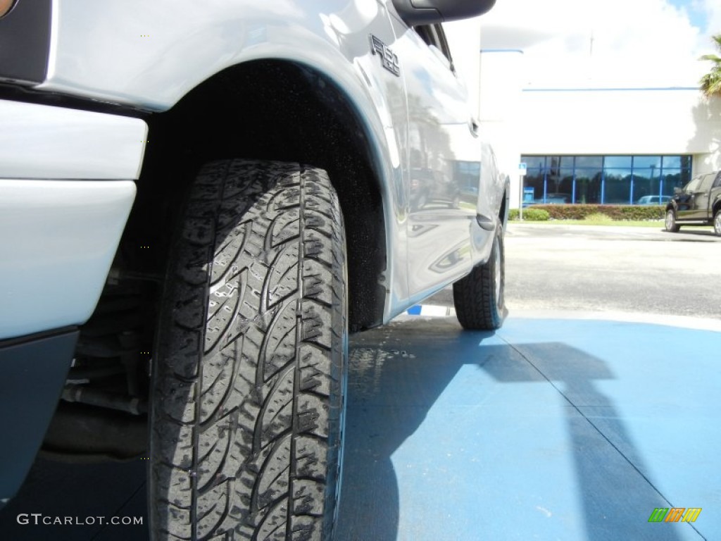 2003 F150 Sport Regular Cab - Silver Metallic / Dark Graphite Grey photo #11