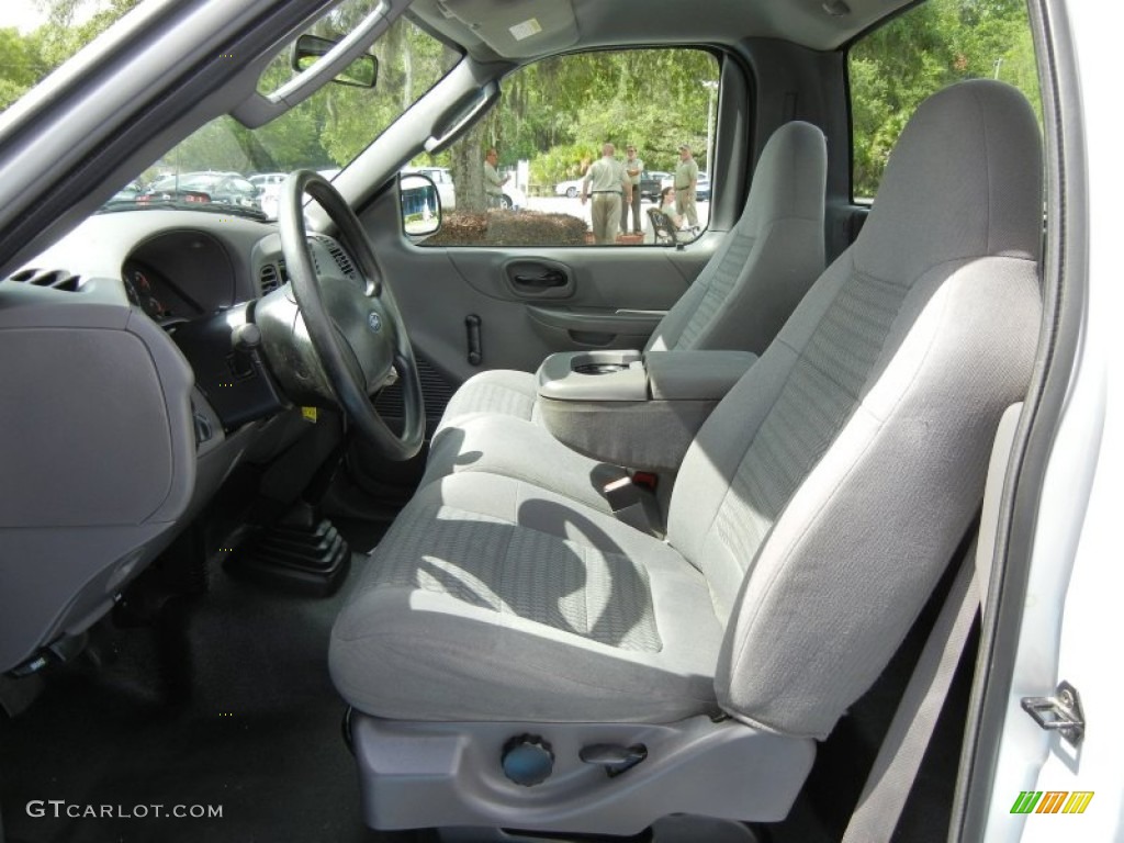 Dark Graphite Grey Interior 2003 Ford F150 Sport Regular Cab Photo #65317115