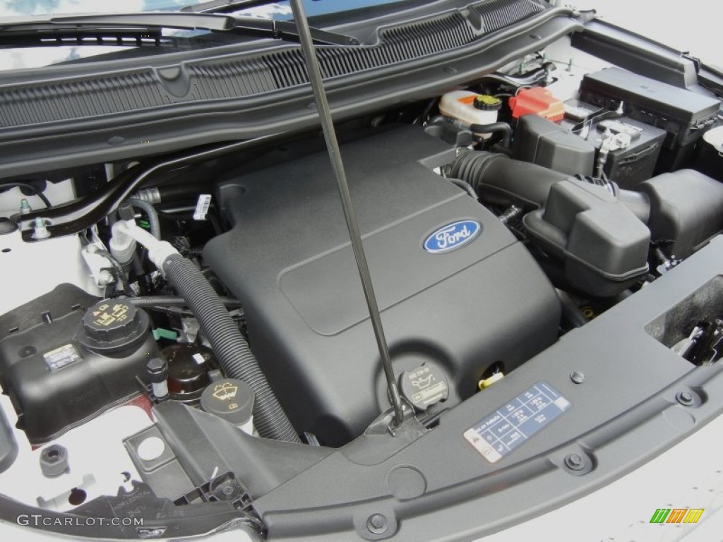 2013 Ford Explorer FWD 3.5 Liter DOHC 24-Valve Ti-VCT V6 Engine Photo #65317559