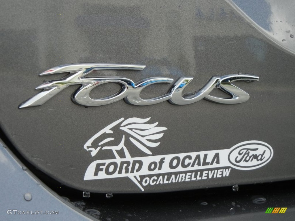 2012 Focus SE Sport Sedan - Sterling Grey Metallic / Two-Tone Sport photo #4