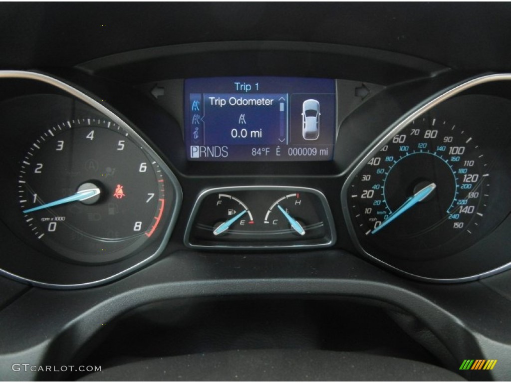 2012 Ford Focus SE Sport Sedan Gauges Photo #65317724