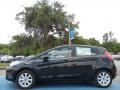 2012 Tuxedo Black Metallic Ford Fiesta SE Hatchback  photo #2