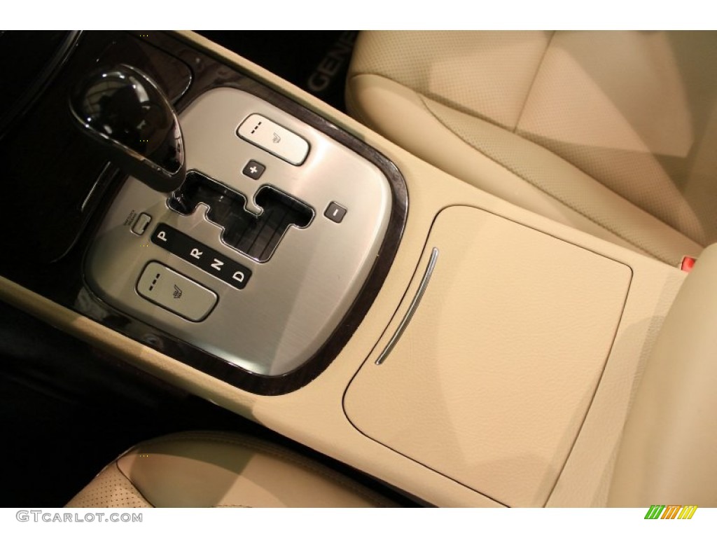 2011 Genesis 3.8 Sedan - White Satin Pearl / Cashmere photo #17