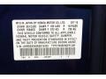 B548P: Blue Sensation Pearl 2010 Honda Fit Sport Color Code